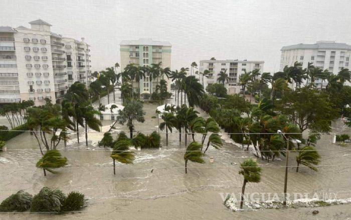 El huracán ‘Ian’ se degrada a categoría 3 luego de tocar tierra en Florida
