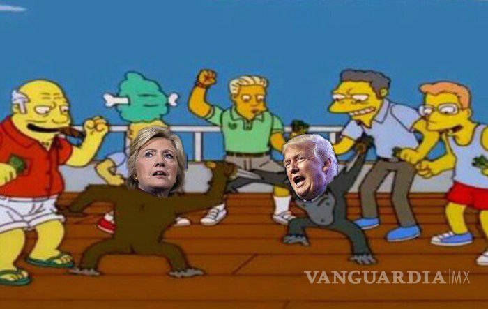 $!El primer encuentro entre Clinton y Trump desata los memes en las redes