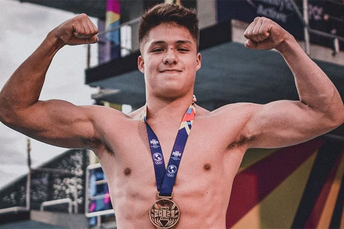 $!“El joven talento Osmar Olvera busca llevar a México a lo más alto en los clavados en París 2024.