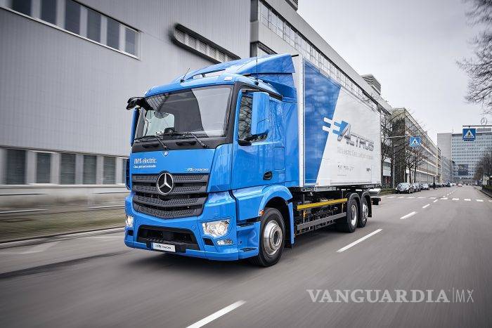 $!Mercedes-Benz eActros, un poderoso camión cero emisiones