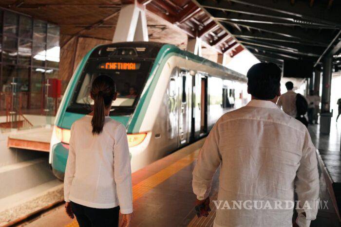 $!Además, aseguró que el Tren Maya protege al medio ambiente y fomenta el turismo sustentable.