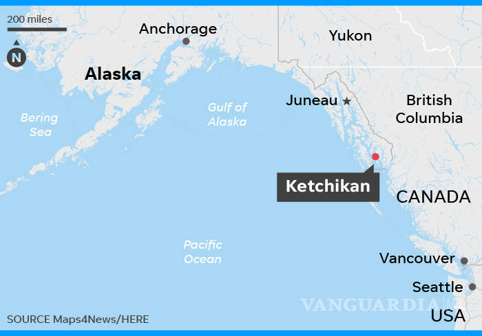 $!Accidente de hidroaviones en Alaska deja al menos 5 muertos