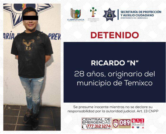 $!Hijo de exdiputada de Morena fue detenido por extorsión y vínculos criminales, en Morelos