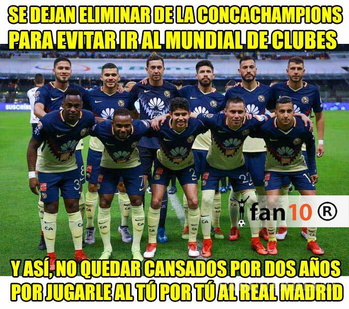 $!América quedó eliminado de la Concachampions y los memes lo saben