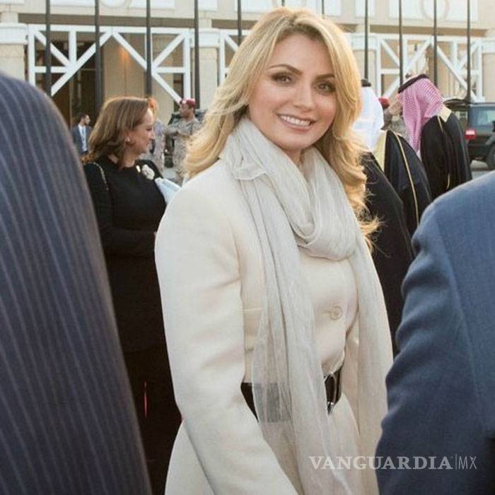 $!Así lució Angélica Rivera por Medio Oriente