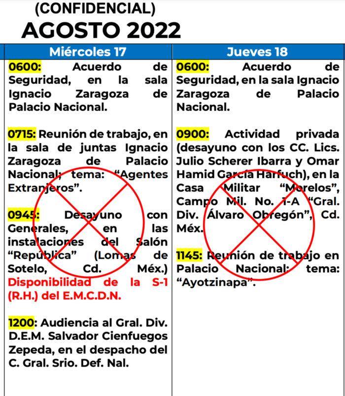 $!Filtración Sedena: General Sandoval intercedió por capitán Crespo, detenido por Caso Ayotzinapa
