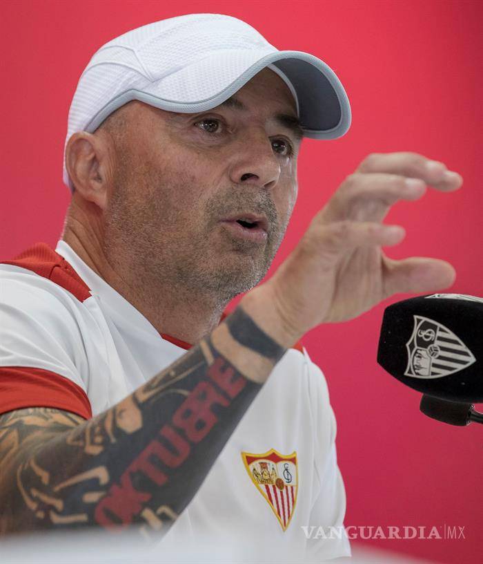 $!"Estoy dejando al Sevilla, si se da, por mi selección”: Jorge Sampaoli