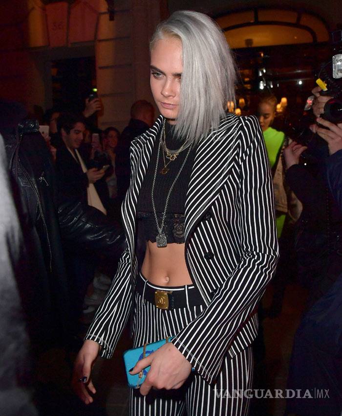 $!Cara Delevingne cambia totalmente de 'look'