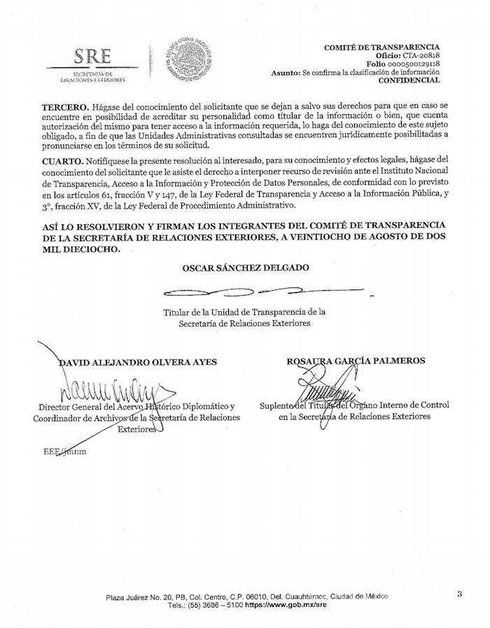 $!¿Tiene Bartlett problemas para ir a EU por el caso Camarena? DEA dice que sí, la SRE cierra archivos