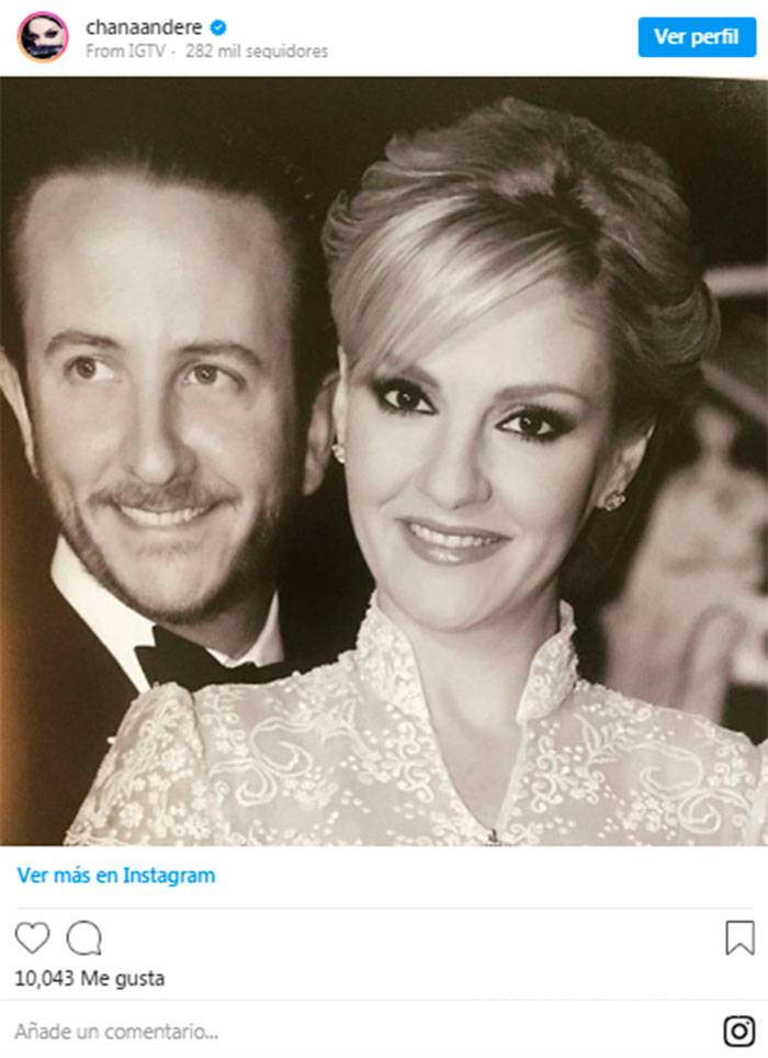 $!Chantal Andere y Enrique Rivero Lake, celebran una década de matrimonio