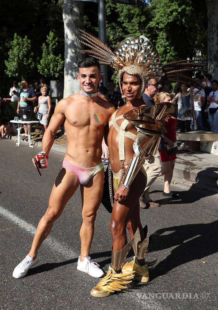 $!Madrid celebra 40 años de Orgullo y reivindica al colectivo transexual