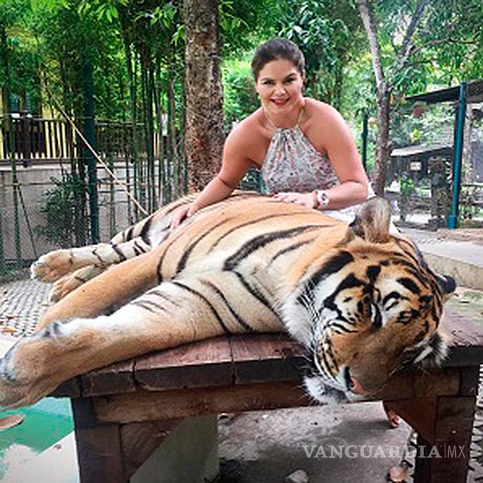 $!Hija de alcalde de Tabasco se la pasa de viaje