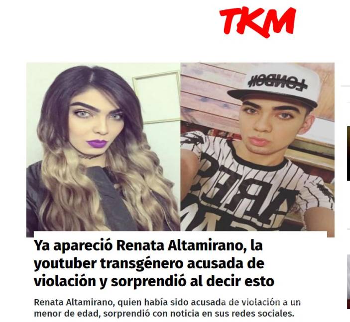 $!Amante ‘trans’ de Pedro Ferriz Hijar, fue acusada de abuso sexual en el 2016