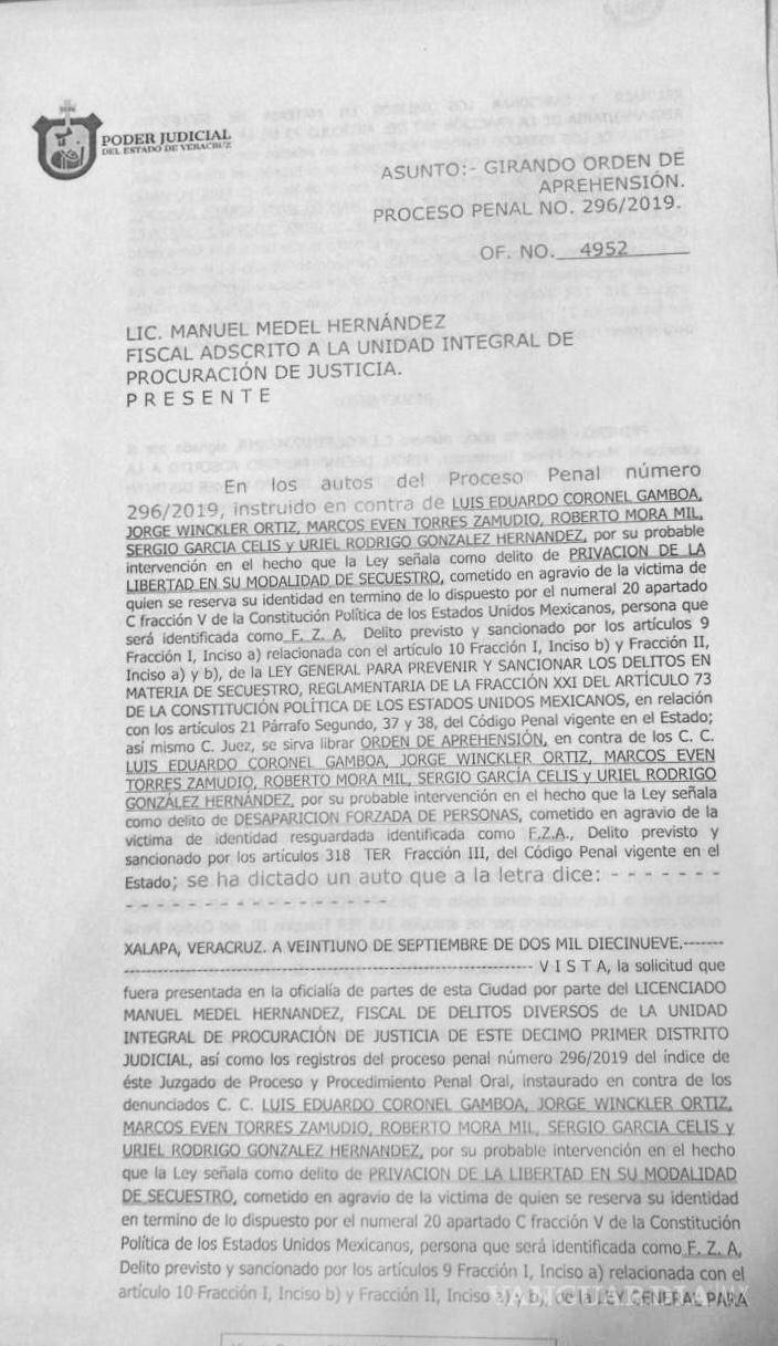$!Giran orden de aprehensión contra ex fiscal de Veracruz, Jorge Winckler
