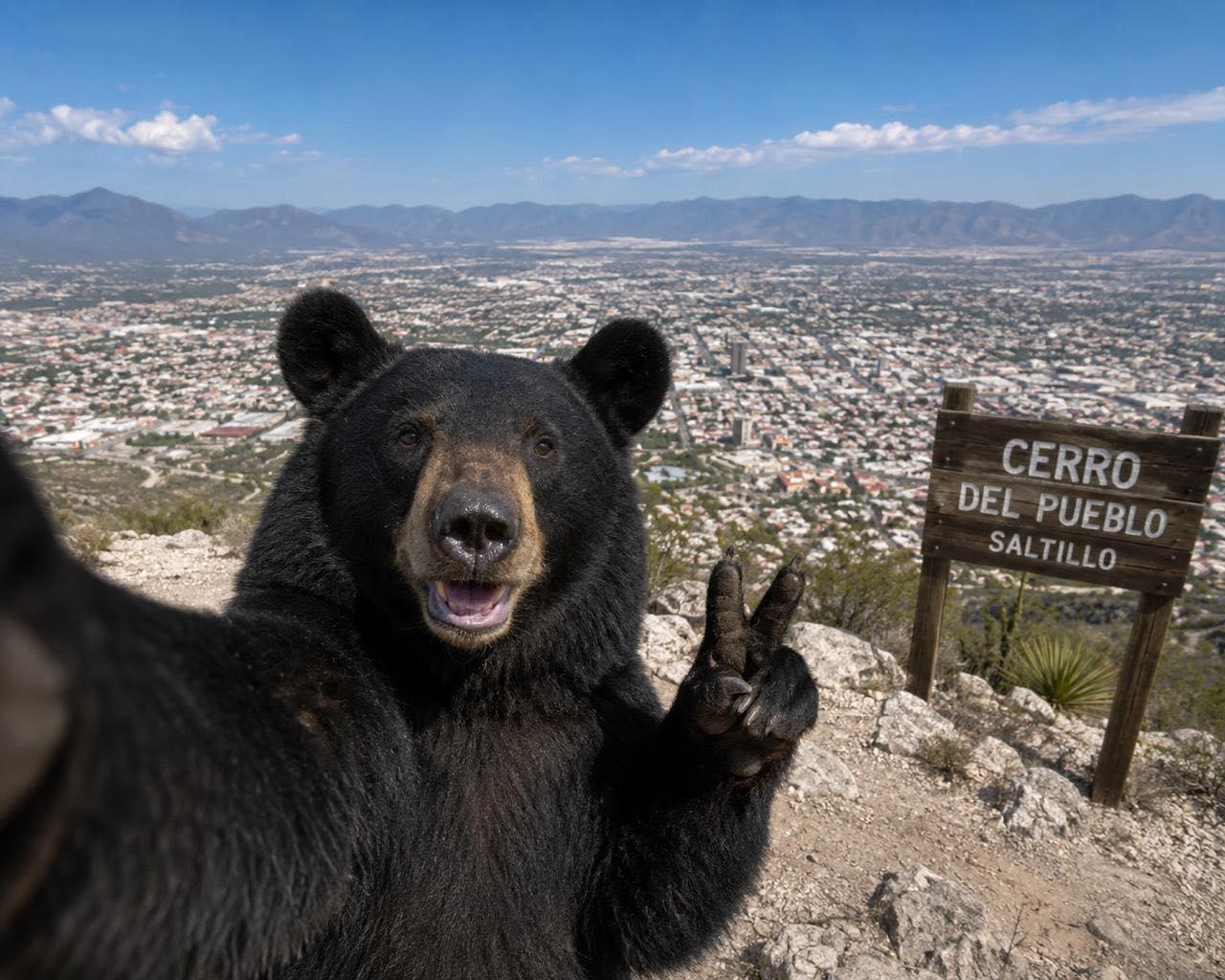 Entre memes, preocupación y empatía... así reaccionaron las redes sociales al oso que recorrió Saltillo