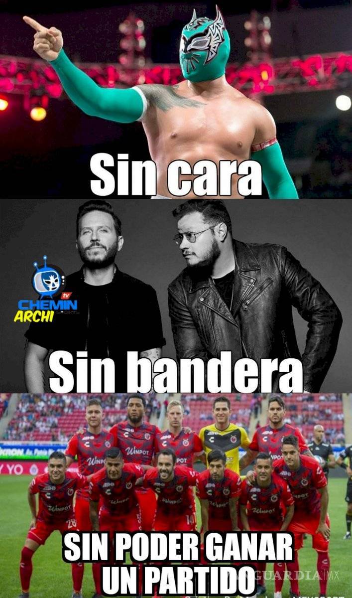 $!Los memes de la Jornada 8 del Apertura 2019