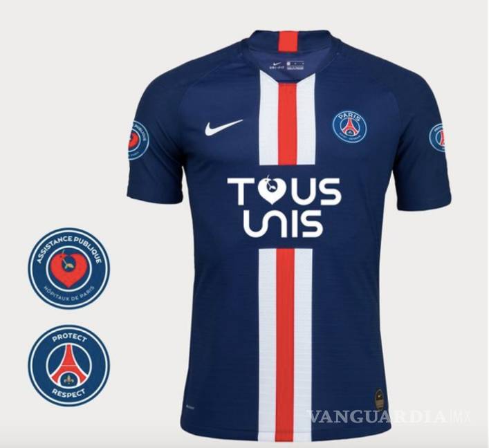 Coronavirus: PSG pone en venta una serie limitada de camisetas cuyos beneficios son para hospitales de París