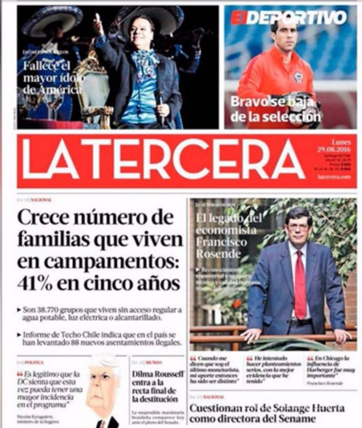 $!Así despidieron los periódicos del mundo a Juan Gabriel