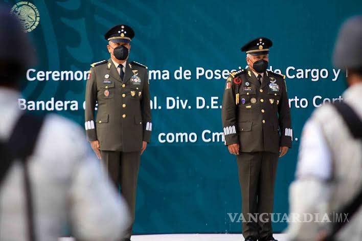 $!Toma posesión como nuevo comandante de la XI Región Militar el General Norberto Cortés