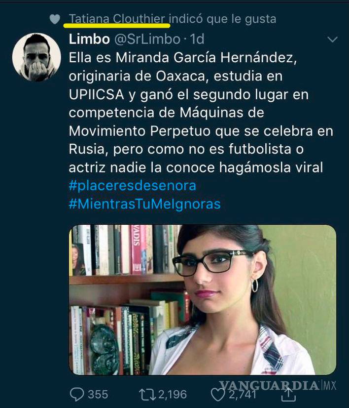 $!Marcelo Ebrard cae en broma sobre Mia Khalifa, la actriz porno