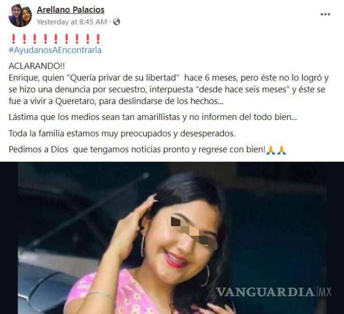 Saltillo: menor reportada como desaparecida habría sido localizada, según familiares
