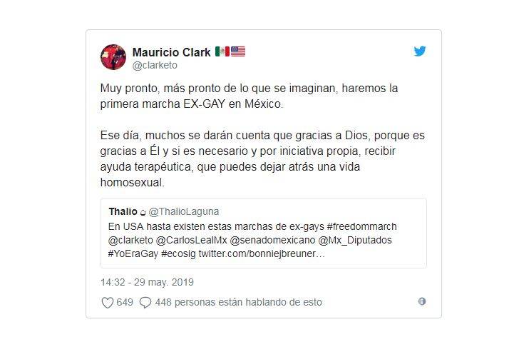 $!Mauricio Clark organiza marcha ¡'ex gay'!