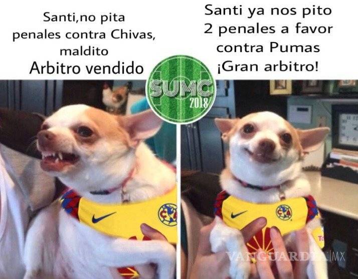 $!Los memes de la goleada del América a los Pumas