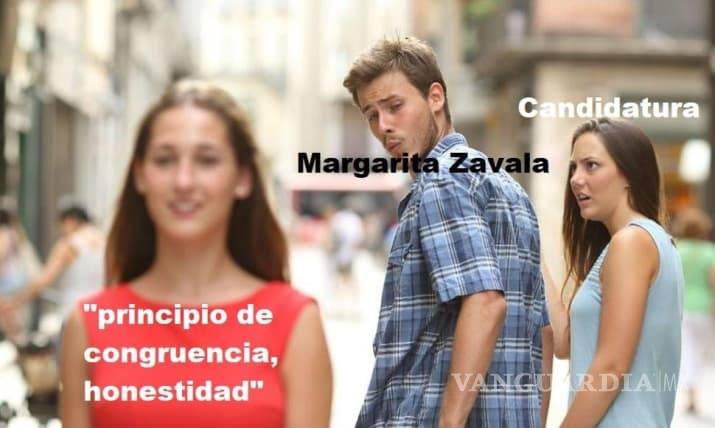 $!Oleada de memes se desata tras la renuncia de Margarita Zavala a su candidatura
