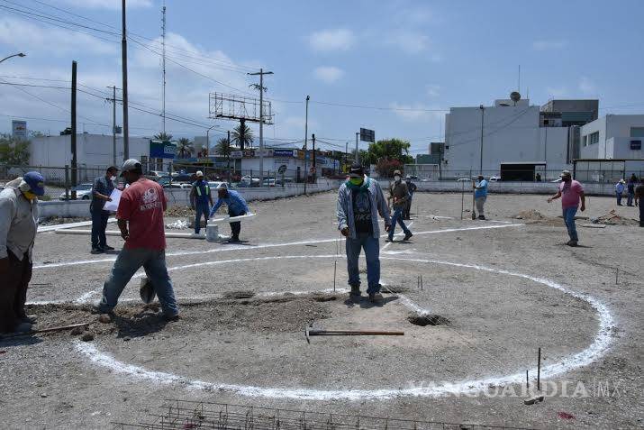 $!Instalan segundo Hospital Móvil para COVID-19 en Monclova
