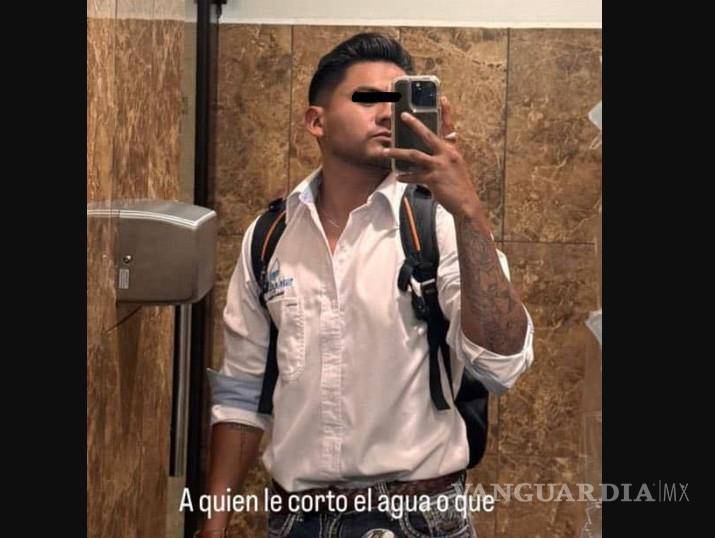 $!El empleado señalado es Víctor García Guajardo, adscrito al organismo operador del agua.