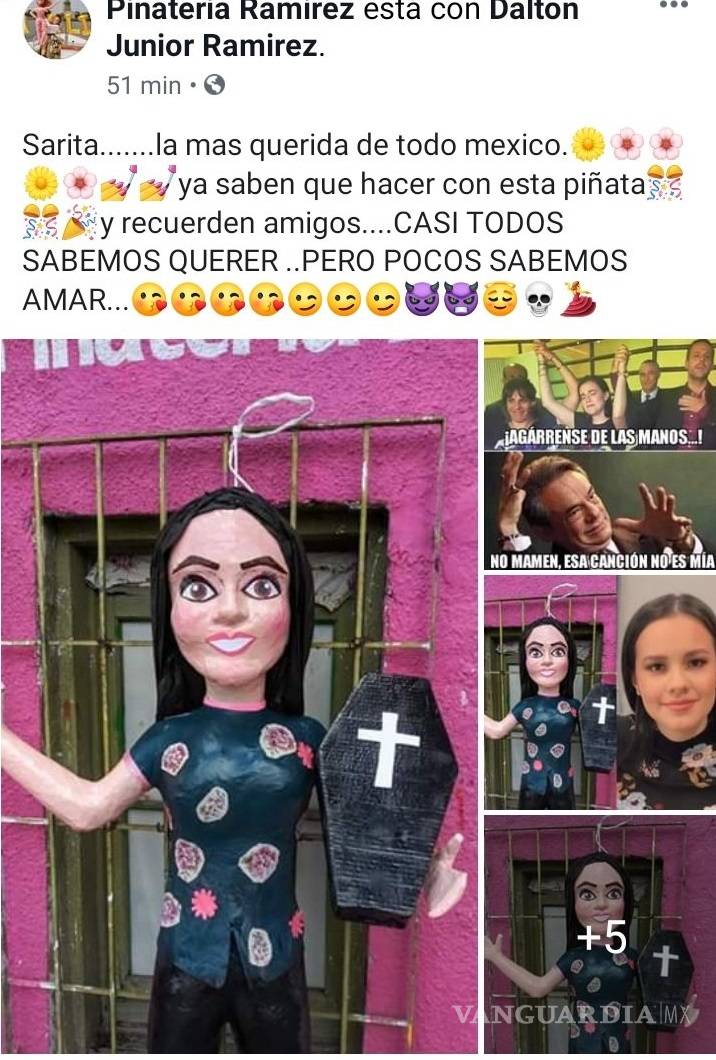 $!'No me da miedo ir a México, también es mi país, más bien me da risa su odio': Sarita Sosa