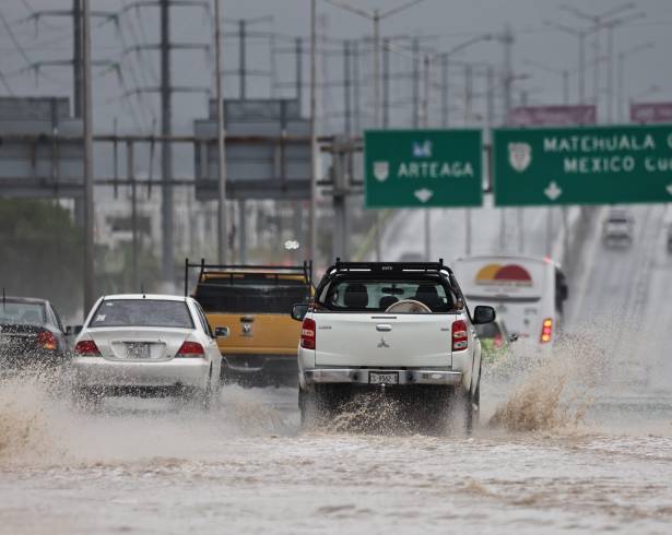 Coahuila tendrá lluvias puntuales fuertes este lunes, principalmente en la Región Sureste.