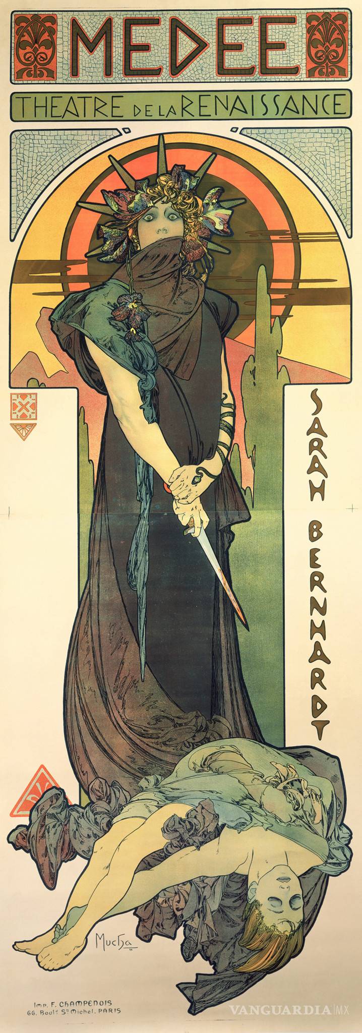$!Alphonse Mucha, seduce al público español con su obra Art Nouveau