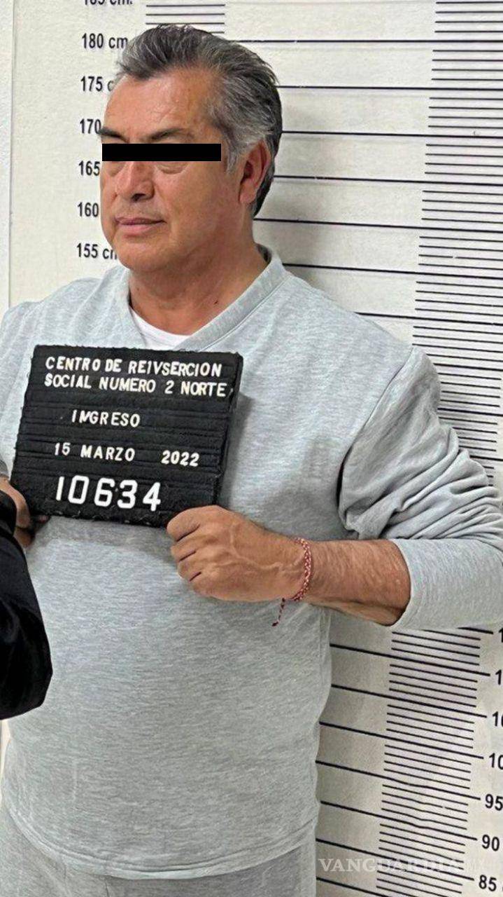 $!Jaime Heliodoro NEl Bronco fue recluido esta tarde en el Penal de Apodaca, acusado por desvío de recursos públicos.