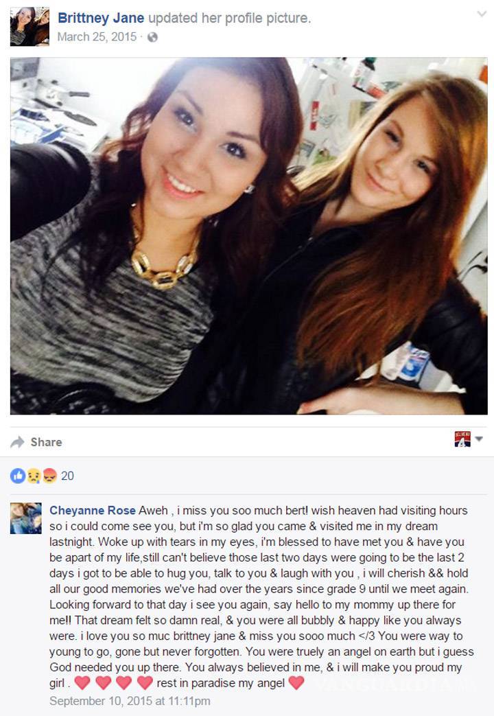 $!Una ‘selfie’ condenó a una joven por el asesinato de su mejor amiga