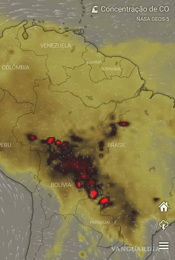 $!Acusa Bolsonaro a ONG's de provocar los incendios en Amazonas