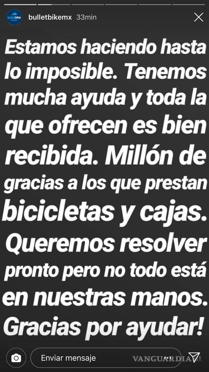 $!Grupo armado se roba camioneta con bicicletas para un triatlón...personas se unen para prestarles algunas