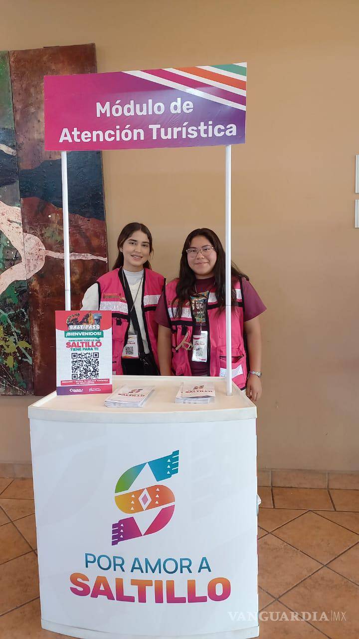 $!Se instalaron módulos de información turística en Paseo Capital, el Museo del Desierto y el Parque Mirador Saltillo para orientar a visitantes.
