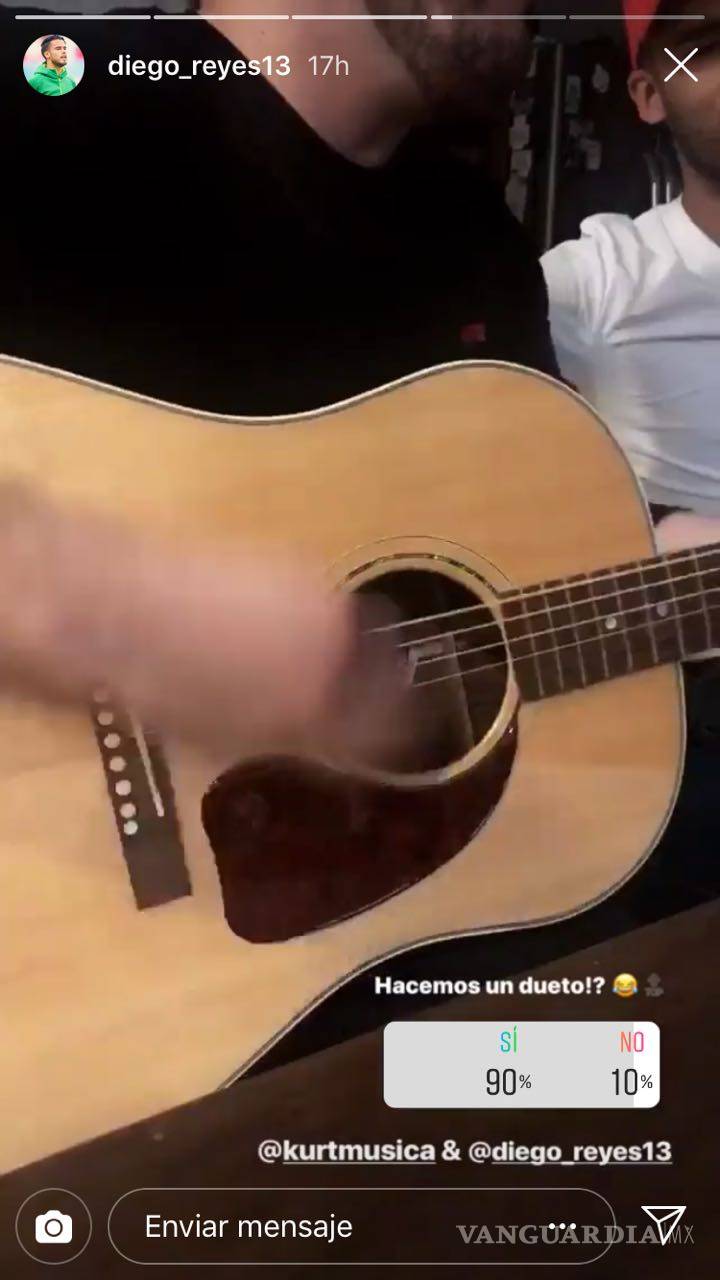 $!Al no tener 'trabajo' en el futbol, Diego Reyes podría hacerle a la cantada