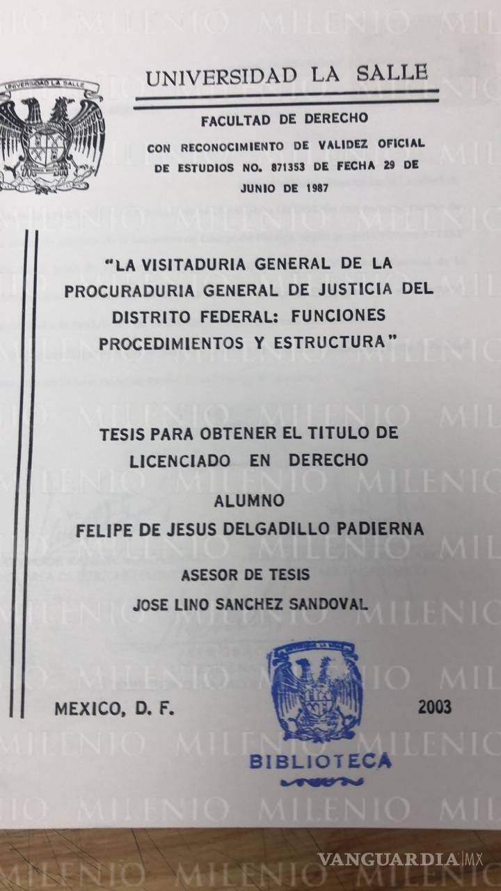 $!Juez que procesó a Robles dedicó tesis a su tía, Dolores Padierna