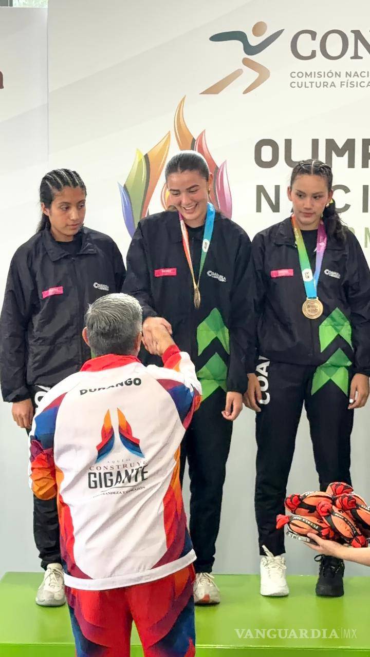 $!Allegra Reyes encabezó la ofensiva de Coahuila en la final con cinco puntos ante Baja California.