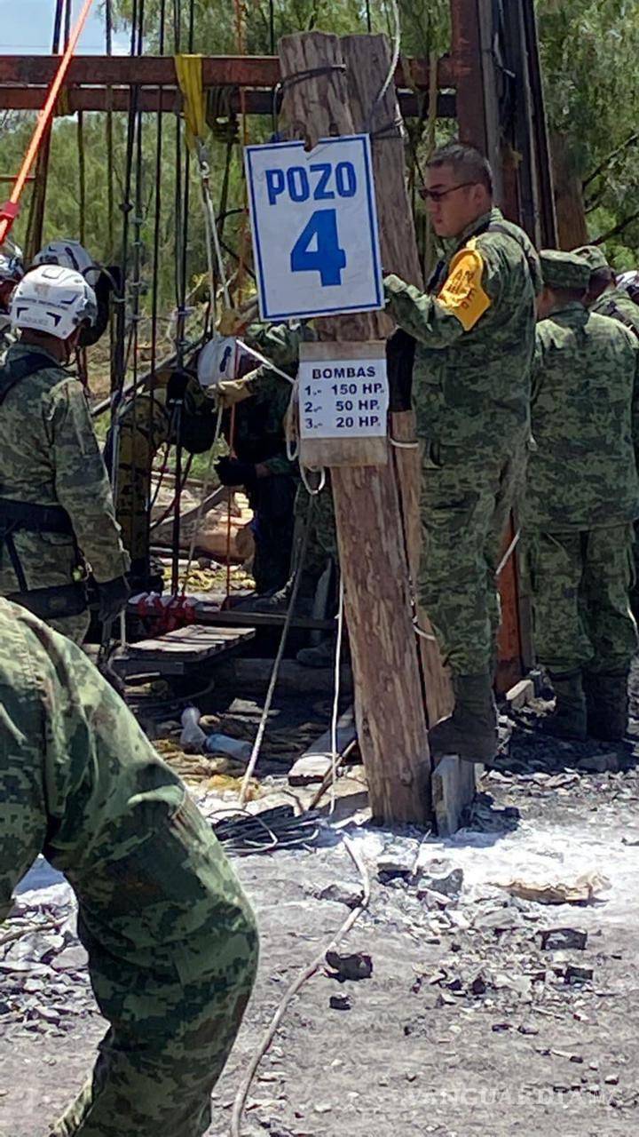 $!Se publicó el video donde se ven las maniobras y tareas para el ingreso al pozo del rescatista.