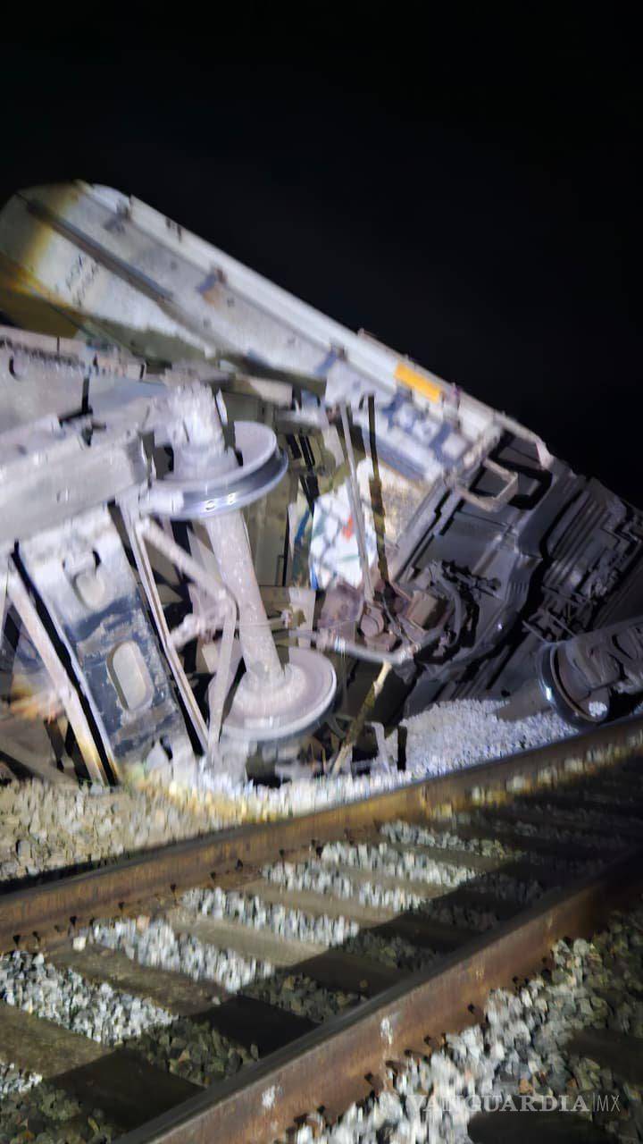 $!Sheinbaum niega descarrilamiento del Tren Interoceánico en Oaxaca ; asegura que fue un incidente