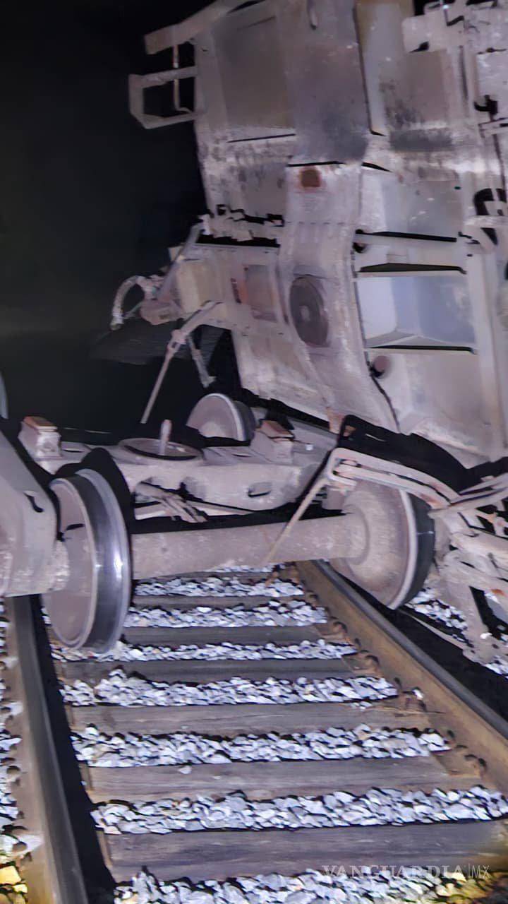 $!Sheinbaum niega descarrilamiento del Tren Interoceánico en Oaxaca ; asegura que fue un incidente