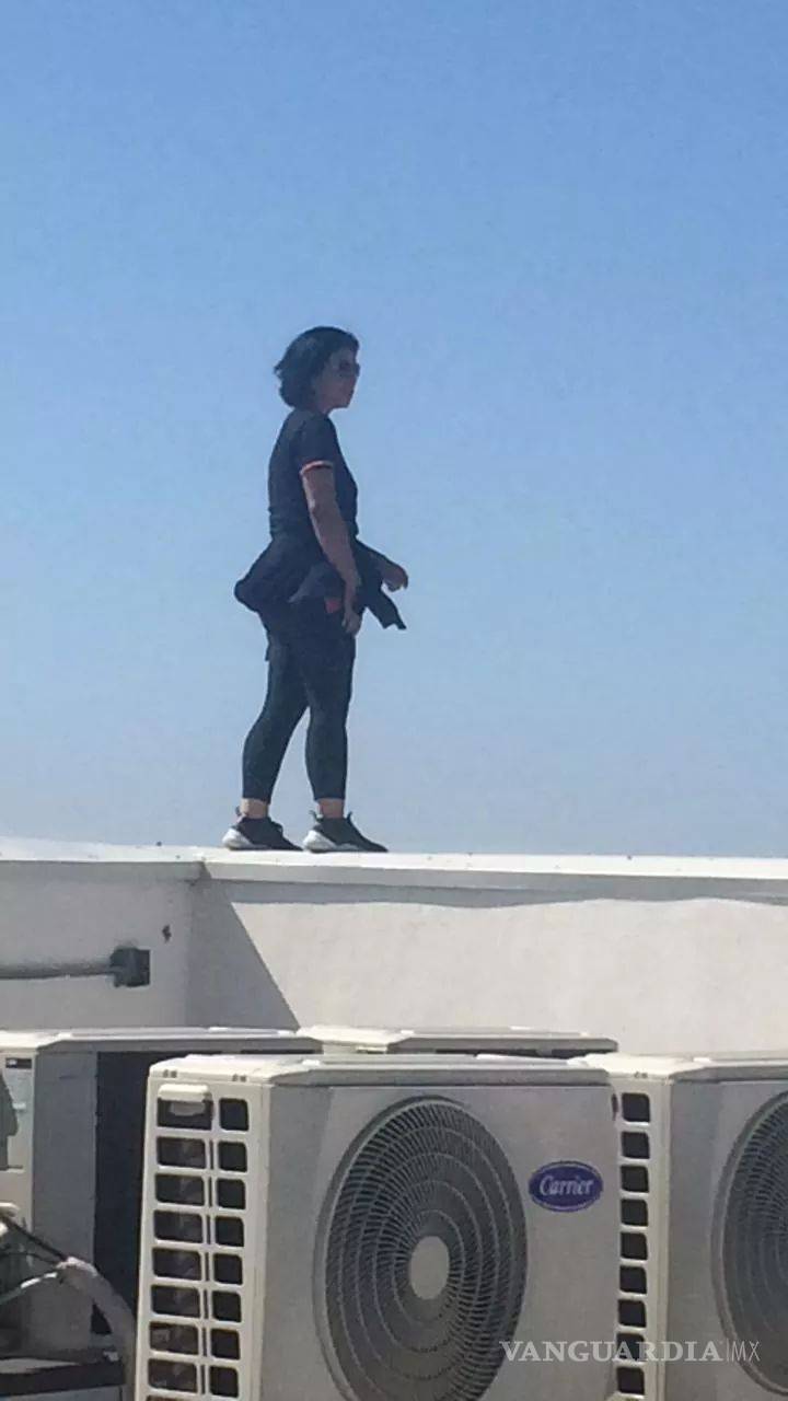 $!¡Terrible suicidio!, mujer se mató lanzándose desde la azotea de un hotel de 7 pisos en Tijuana (video)