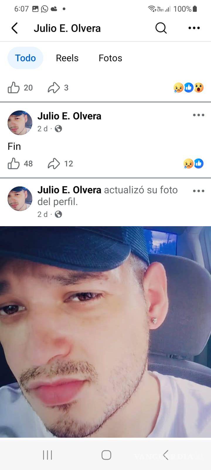 $!La palabra Fin que puse hace unos días en su cuenta, causó inquietud.