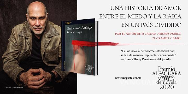 Kate del Castillo y Jose María Yazpik ofrecerán una lectura dramatizada de ‘Salvar el Fuego’, Premio Alfaguara 2020 de Guillermo Arriaga