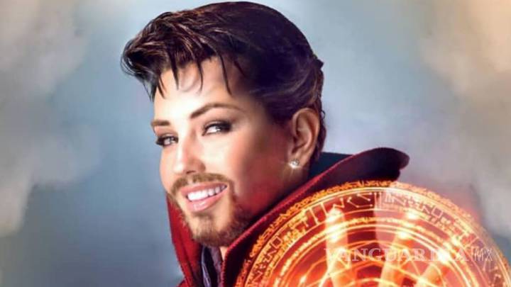 Thalía se disfraza del Dr. Strange para Halloween 2019
