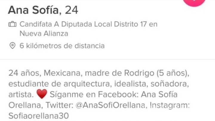 $!Candidata a diputada en Puebla hace campaña... en Tinder