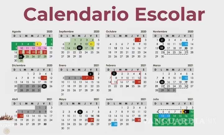 $!Secretaría de Educación presenta el calendario escolar definitivo para el ciclo 2020-2021